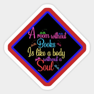 A Room Without Books Sticker